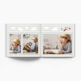 Dziecięce przygody fotoksiążka, 30x30 cm