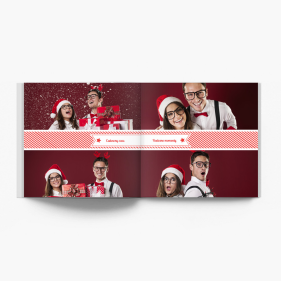 Szalone święta fotoksiążka, 20x20 cm