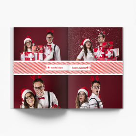 Szalone święta fotoksiążka, 20x30 cm