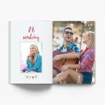 Urodziny fotoksiążka, 20x30 cm