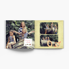 Vintage fotoksiążka, 30x30 cm