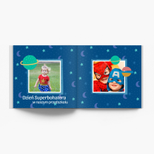 Słodkie chwile przedszkolaka fotoksiążka, 20x20 cm