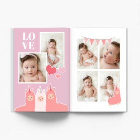 Lamorożce fotoksiążka, 20x30 cm