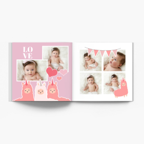 Lamorożce fotoksiążka, 20x20 cm