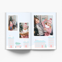 Pastelowe Święta fotoksiążka, 20x30 cm