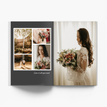 Album ślubny fotoksiążka, 20x30 cm