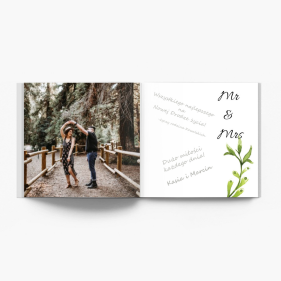 Księga gości weselnych fotoksiążka, 30x30 cm