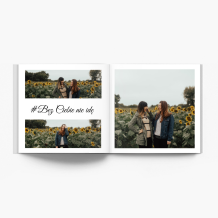 Prośba o świadkowanie fotoksiążka, 20x20 cm