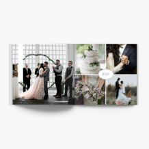 Nasze wesele fotoksiążka, 15x15 cm