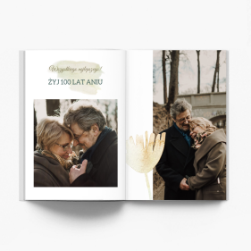 50te urodziny fotoksiążka, 20x30 cm