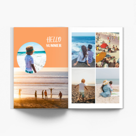 Wakacje nad morzem fotoksiążka, 20x30 cm