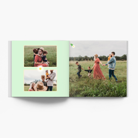 Wspomnienia z Całego Roku fotoksiążka, 20x20 cm