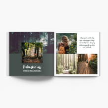 Puszcza Białowieska fotoksiążka, 20x20 cm