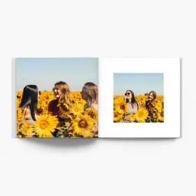 Kwadratowe zdjęcia fotoksiążka, 20x20 cm
