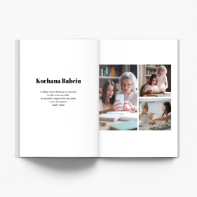 Prezent na Święta dla Dziadków fotoksiążka, 20x30 cm