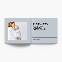 Pierwszy album dziecka fotoksiążka, 20x20 cm