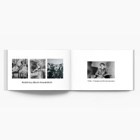 Tradycyjny album biały fotoksiążka, 30x20 cm