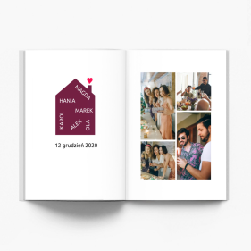 Parapetówka fotoksiążka, 20x30 cm