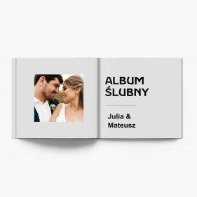 Przygotowania ślubne fotoksiążka, 30x30 cm