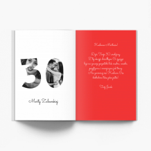 30te urodziny fotoksiążka, 20x30 cm