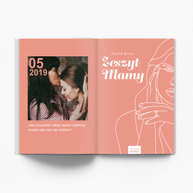 Złote myśli - zeszyt Mamy fotoksiążka, 20x30 cm