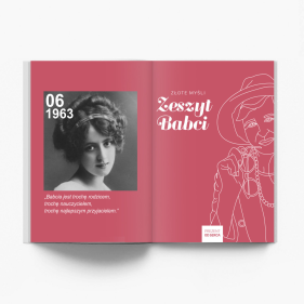 Złote myśli - zeszyt Babci fotoksiążka, 20x30 cm