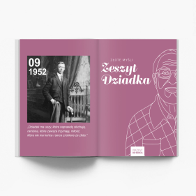 Złote myśli - zeszyt Dziadka fotoksiążka, 20x30 cm