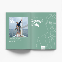 Złote myśli - zeszyt Taty fotoksiążka, 20x30 cm