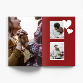 Zakochani fotoksiążka, 20x30 cm