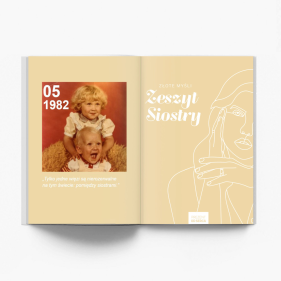 Złote myśli - zeszyt Siostry fotoksiążka, 20x30 cm