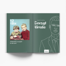 Złote myśli - zeszyt Brata fotoksiążka, 20x30 cm