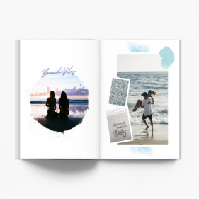 Wspomnienia z wakacji fotoksiążka, 20x30 cm