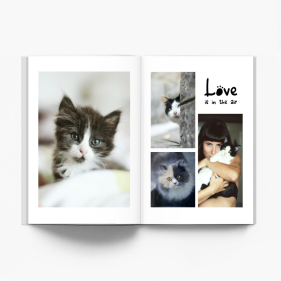 Nasz kot  fotoksiążka, 20x30 cm