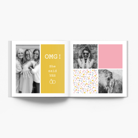 Panieński fotoksiążka, 20x20 cm