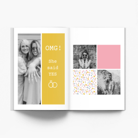 Panieński fotoksiążka, 20x30 cm