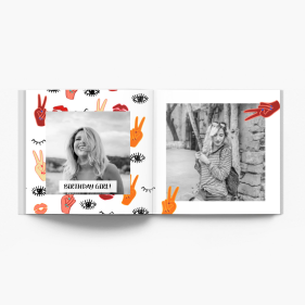 Dla przyjaciółki fotoksiążka, 20x20 cm