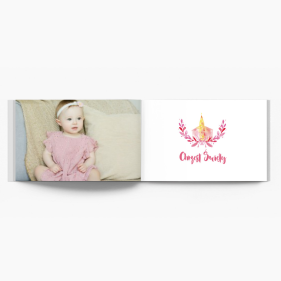 Chrzest Dziewczynki fotoksiążka, 30x20 cm