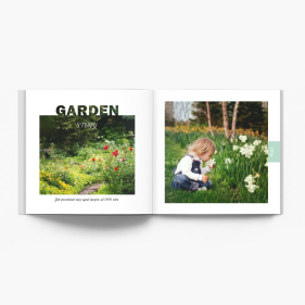 Nasz Ogród fotoksiążka, 20x20 cm