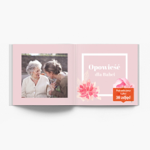 Opowieść dla Babci fotoksiążka, 20x20 cm