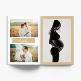 Przyszła mama fotoksiążka, 20x30 cm