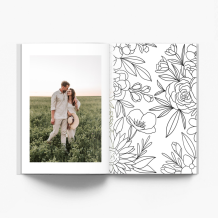 Kwiaty fotoksiążka, 20x30 cm