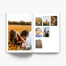 Kolaż wspomnień  fotoksiążka, 20x30 cm