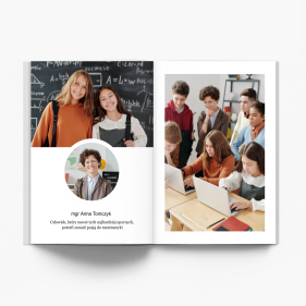 Klasyczna szkolna fotoksiążka, 20x30 cm