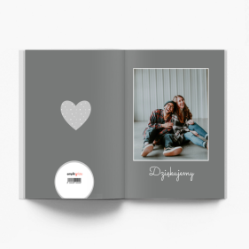 Podziękowania fotoksiążka, 20x30 cm