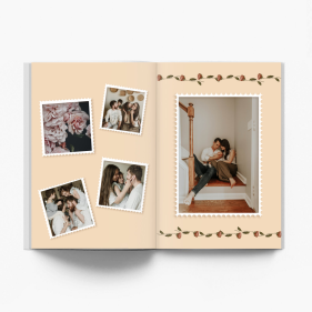 Vintage fotoksiążka, 20x30 cm