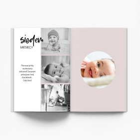 Roczek naszej córci fotoksiążka, 20x30 cm
