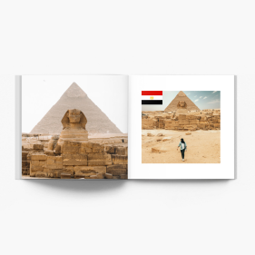 Egipt - Wakacyjna Przygoda fotoksiążka, 30x30 cm