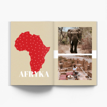 Kolorowa Afryka fotoksiążka, 20x30 cm