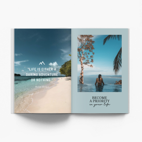 Nasza podróż poślubna fotoksiążka, 20x30 cm