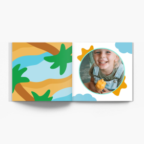 Pierwsze Wakacje fotoksiążka, 20x20 cm